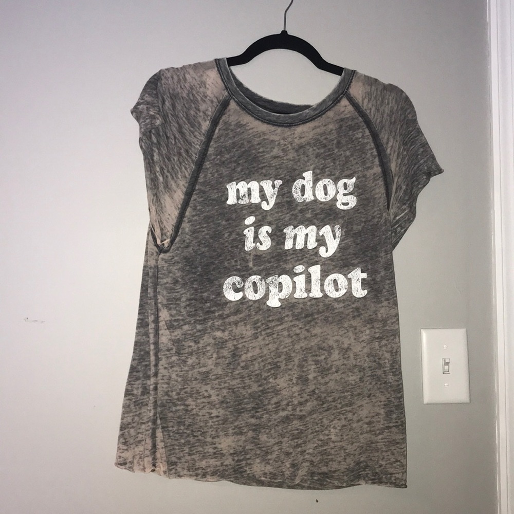 Gray shirt